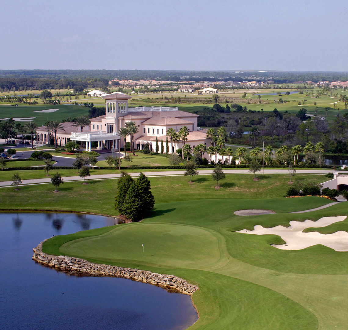 clubhouse and waterway